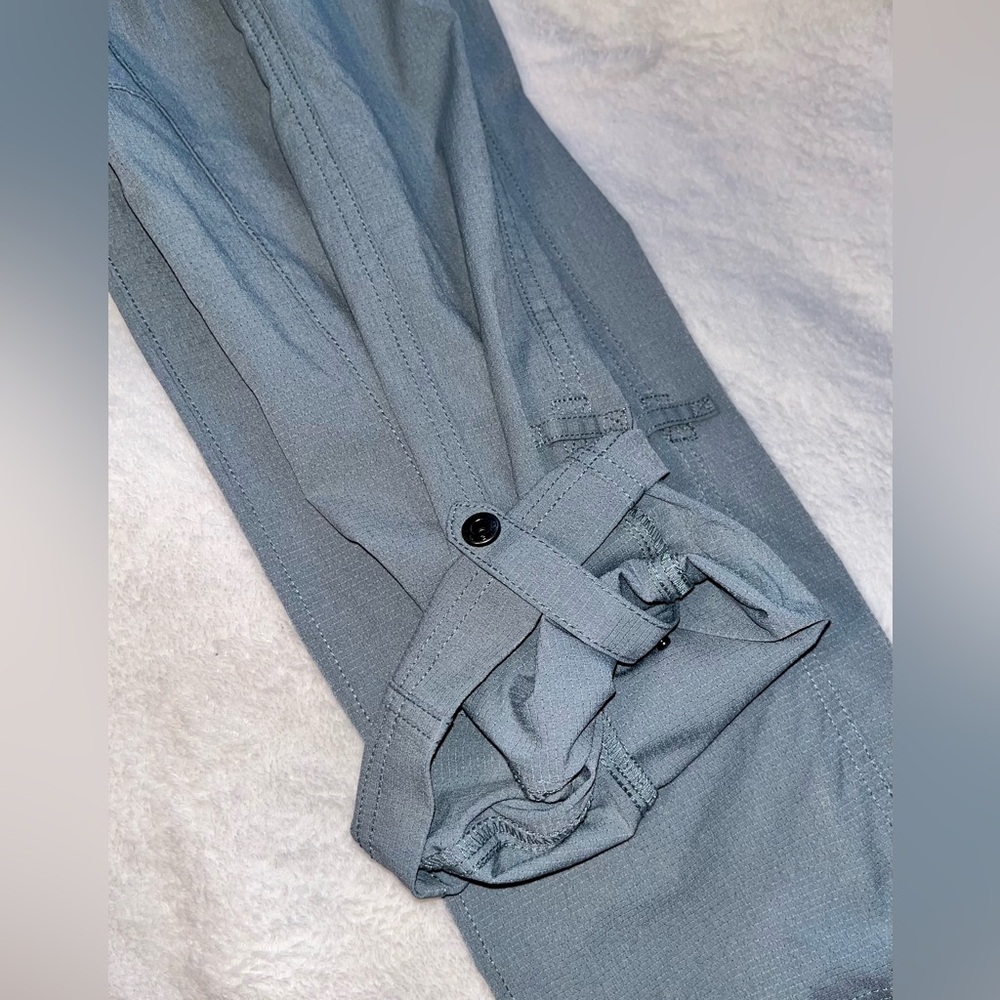 Duluth Gray Roll Up Pants sz 12 - Picture 5 of 9
